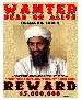 Wanted Poster - bin Laden